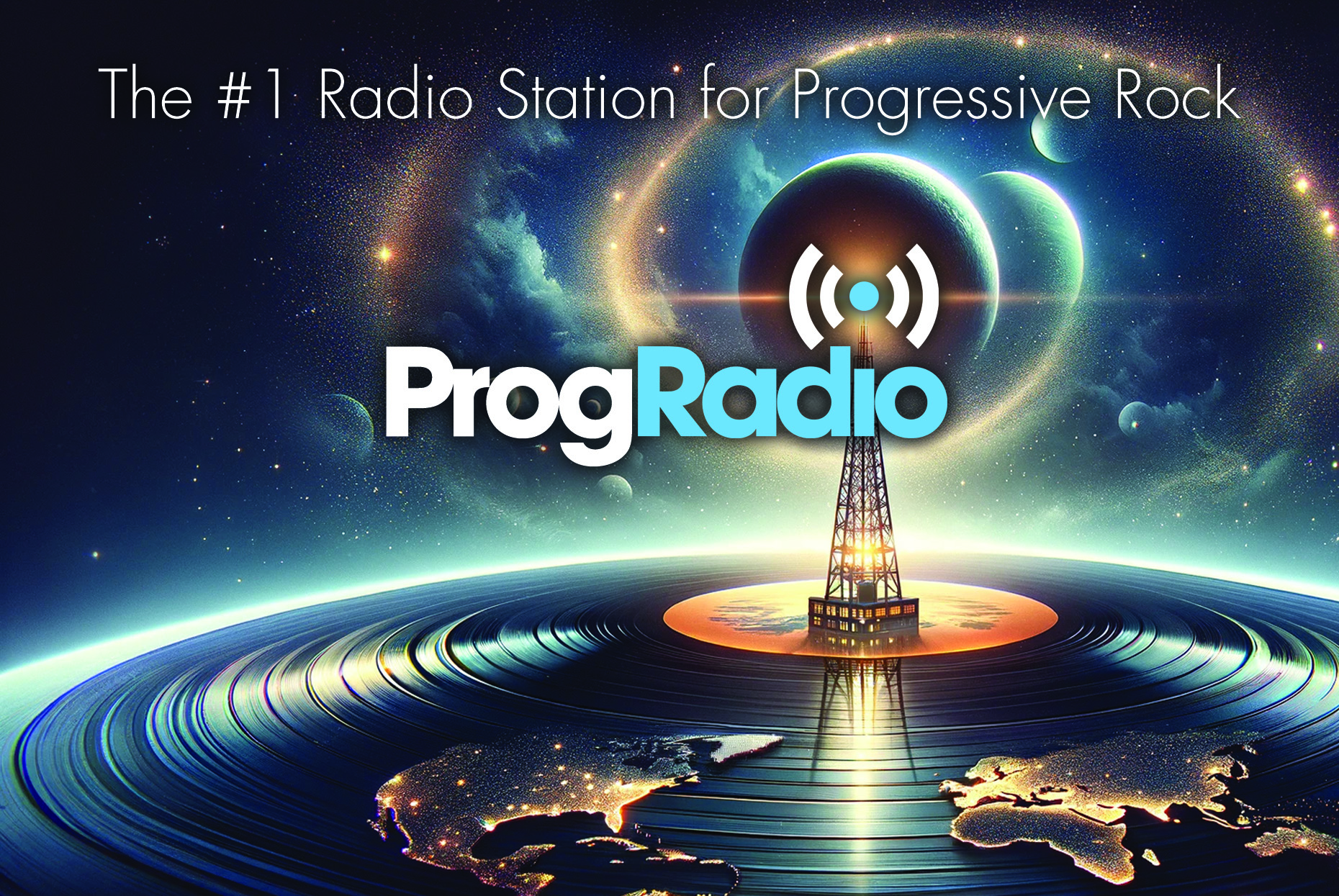 Prog Radio - Progressive Rock Collage